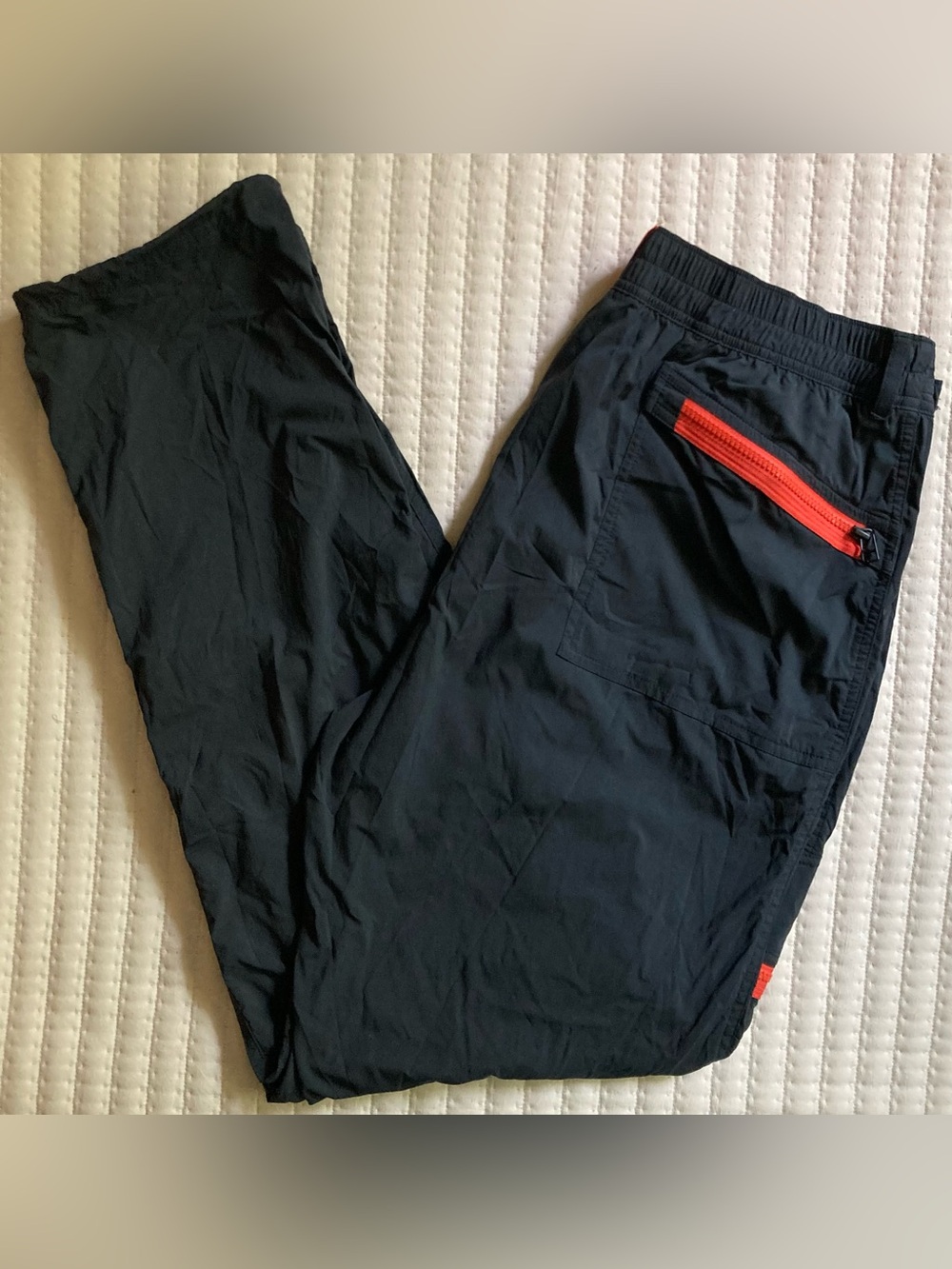 Outdoor Afro X REI Co-op Pants Mens 38x34 Black Nylon Stretch Hiking Outdoors